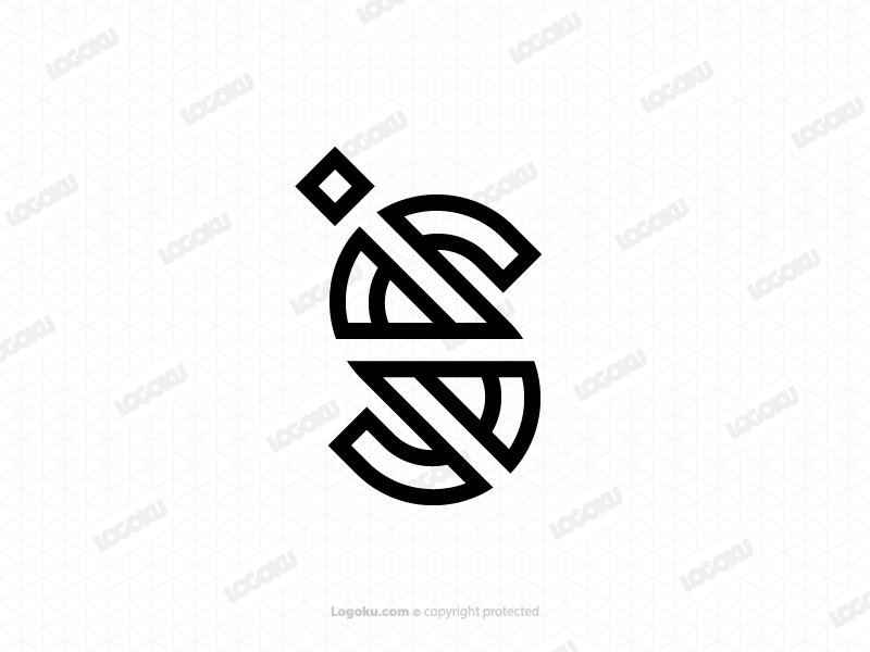 Letter Js Or Sj Logo - LOGOKU